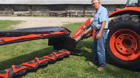 Kubota DM2000 Series Disc Mower Features YouTube