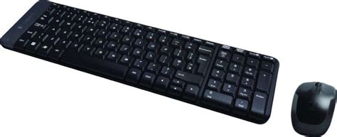 Logitech Mk Wireless Keyboard And Mouse Combo Black En Ar