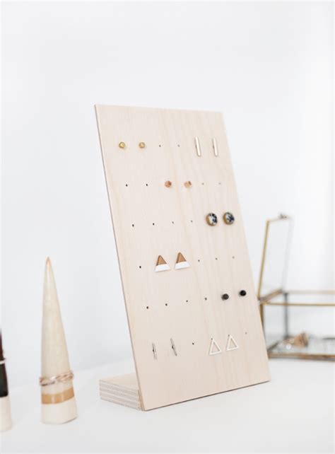 Diy Earring Stand The Merrythought