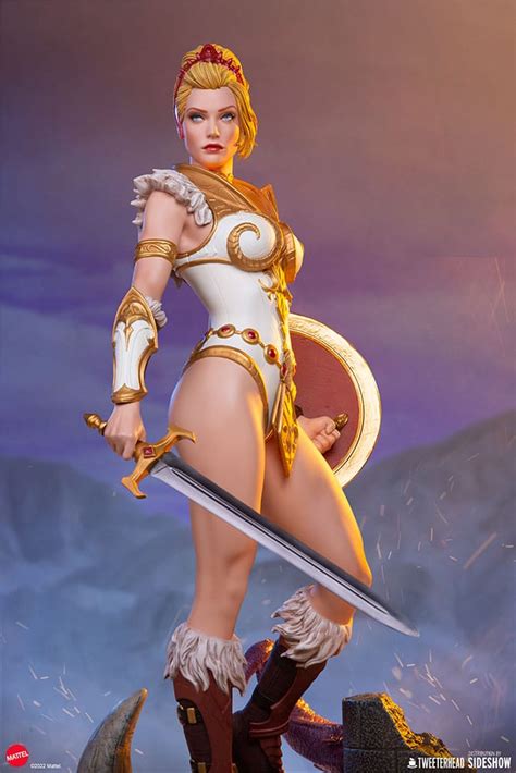 Masters Of The Universe Teela Variant Maquette By Tweeterhead The