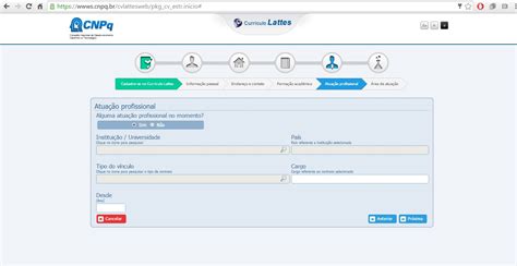 Atualizar Curr Culo Lattes Como Usar A Plataforma Do Cnpq