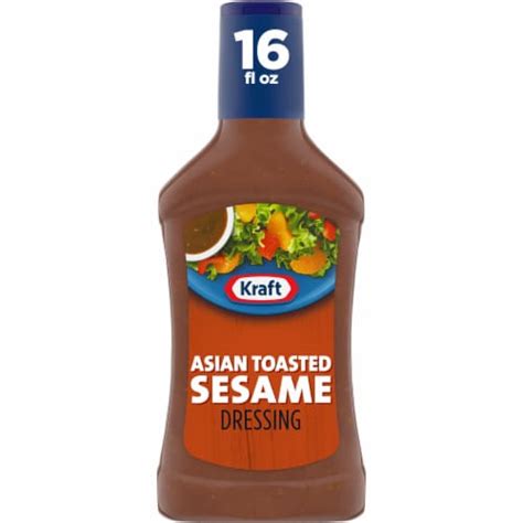 Kraft Asian Toasted Sesame Salad Dressing 16 Fl Oz Qfc