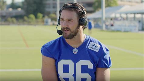 Vamos Rams Player Interview Los Angeles Tight End Colby Parkinson On