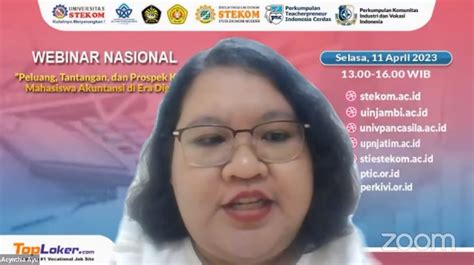 Webinar Nasional Peluang Tantangan Dan Prospek Kerja Mahasiswa