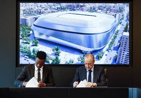 Real Madrid anuncia renovação de contrato Vinícius Júnior até 2027