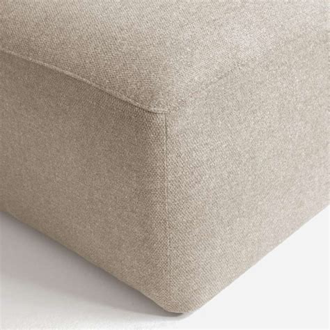 Sof Blok Plazas Chaise Longue Izquierdo Beige Cm Kave Home