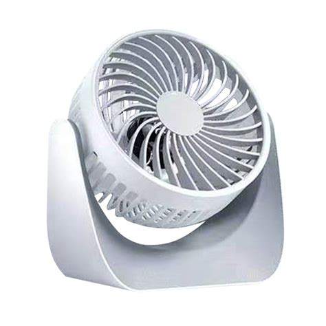 Eudidv Mini Fan Portable Desktop Fan Quiet Brushless Turbine Mini