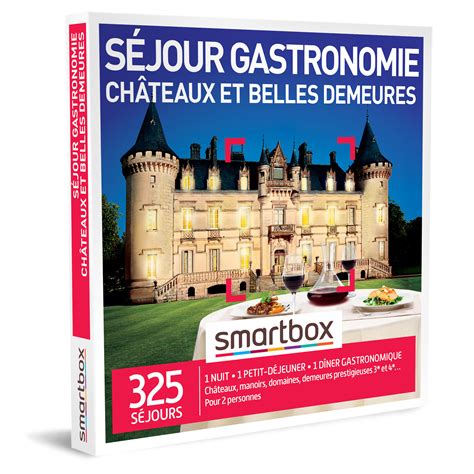 Smartbox Coffret Cadeau S Jour Gastronomie Ch Teaux Et Belles