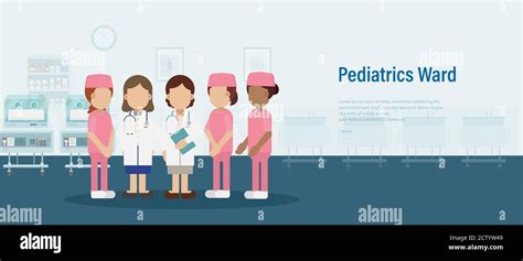 Pediatrics Exam Room Stock Vector Images Alamy