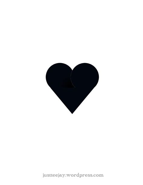 Small Black Heart Symbol Clipart Best