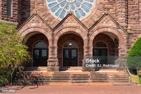 gereja batu tua foto stok  gambar  galesburg