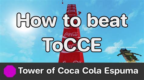 Roblox Jtoh Tower Of Coca Cola Espuma