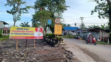 Jalan HM Arsyad Mulai Direkonstruksi Prokalteng