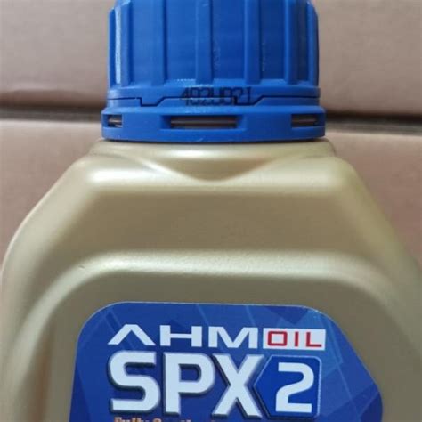 Jual Promo AHM OIL SPX 2 800 ML 10w 30 SL FULLY SYNTHETIC OLI MATIC