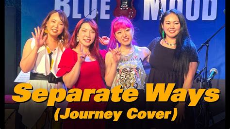 Rie A K A Suzaku Separate Ways Journey Cover Youtube