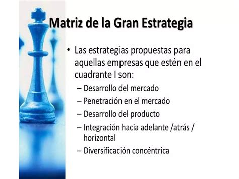 Matriz De Diagnostico Estrategico Ppt