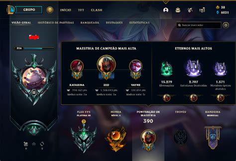 Conta Platina 4 Quase Full Champ League Of Legends Contas GGMAX