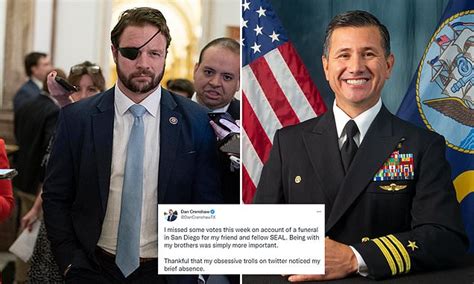 Dan Crenshaw Hits Back At Critics Who Slammed Him For Missing Votes For