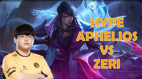 HYPE Aphelios VS Zeri APHELIOS ADC GAMEPLAY BUILD RUNES PATCH 13 11