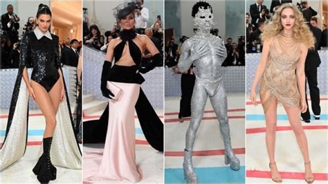 Met Gala 2023 Kendall Jenner Jennifer Lopez Lil Nas X To Amanda