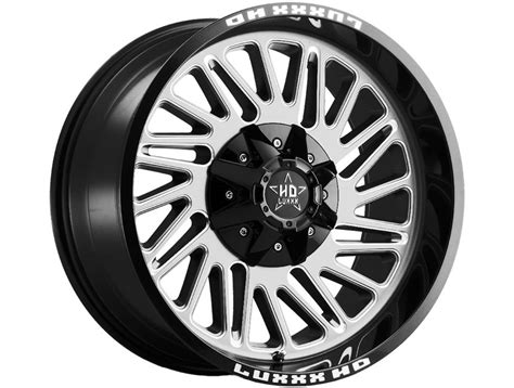 Luxxx Hd Machined Gloss Black Lhd Wheels Havoc Offroad