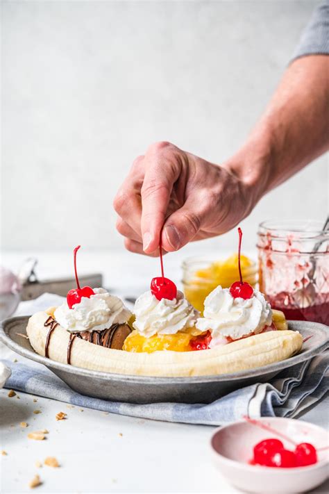 Banana Split Recipe Dinner Then Dessert