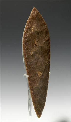 An Aztec Tecpatl Ceremonial Blade