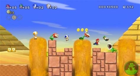 GameSpy: New Super Mario Bros. Wii Multiplayer Preview - Page 1