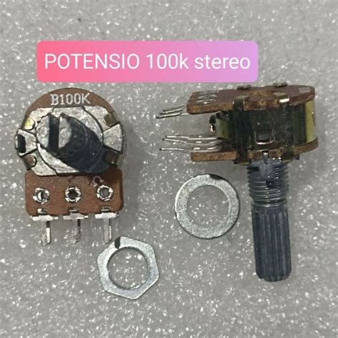 Potensio Stereo K Potensiometer Stereo K Lazada Indonesia