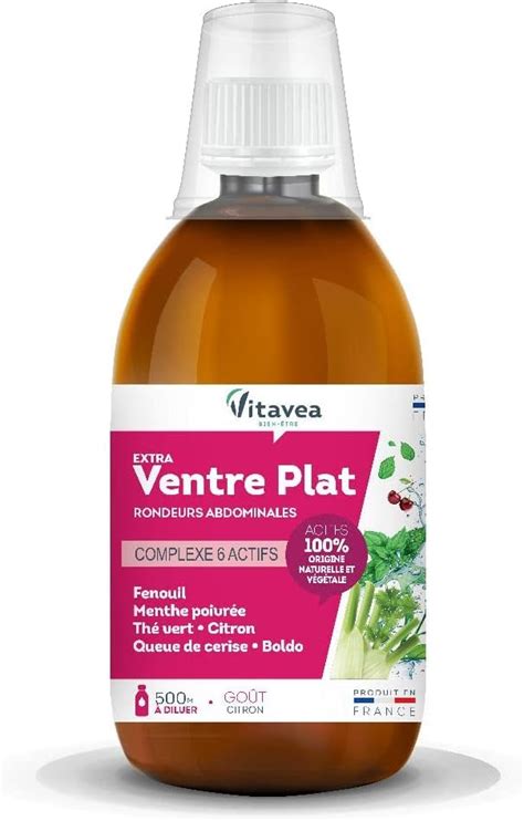 Vitavea Extra Ventre Plat Boisson Draineur Minceur Et Perte De