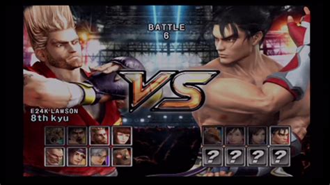 E K S Tekken Team Battle Ultra Hard Youtube