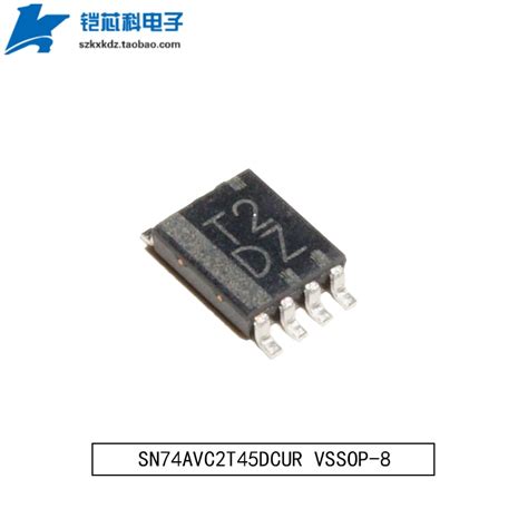 5Pcs SN74AVC2T45DCUR VSSOP 8 2 Bit Dual Supply Bus Transceiver With