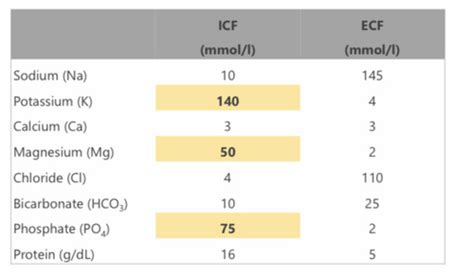Fluid And Electrolytes Flashcards Quizlet