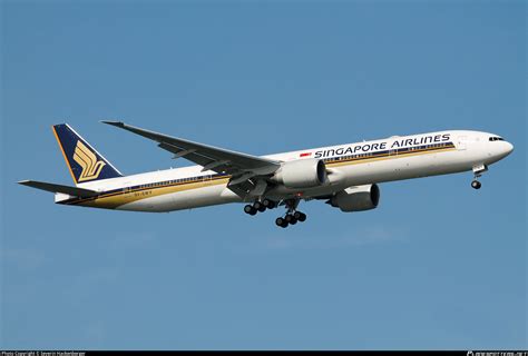 9V SWY Singapore Airlines Boeing 777 312ER Photo By Severin