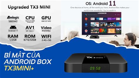 Android Tv Box Tx Mini Plus S Th T V U Android Tv Ng Mua