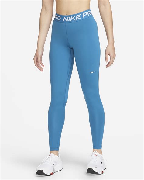 Nike Pro Women S Mid Rise Mesh Panelled Leggings Nike Nl