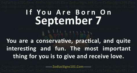 September 7 Zodiac is Virgo, Birthdays And Horoscope - ZodiacSigns101