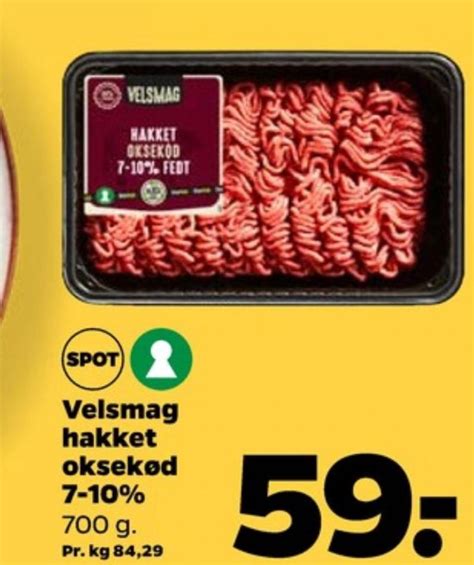 Velsmag Hakket oksekød Netto april 2023 Alle Tilbudsavis