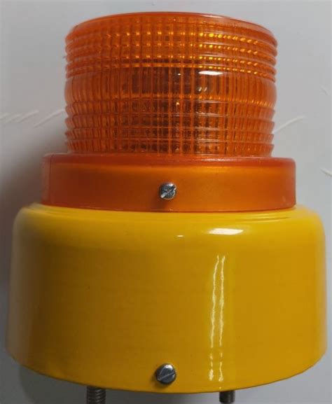 red addonix plain polished abs flasher light  ambulance industrial