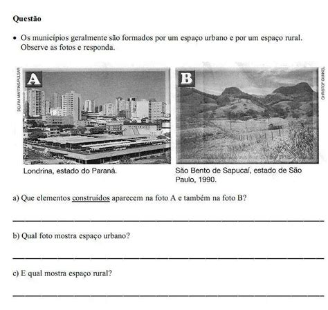 Jornal Ponto Atividade De Geografia Para E Ano