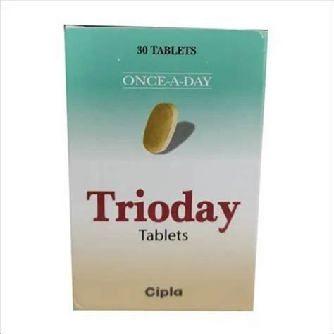 Trioday Anti Hiv Tablets Cipla Ltd Prescription At Rs Pack In Mumbai