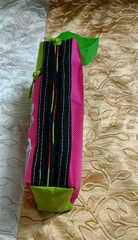 Pinkgreen Mighty Raju 2 Zip Pencil Case Polyester At Rs 35piece In