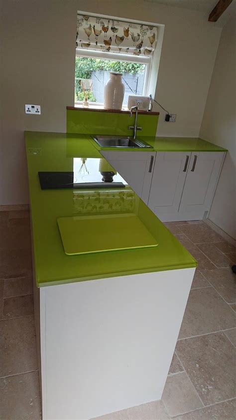 Using Glass For Kitchen Worktops Cameo Glass Ltd