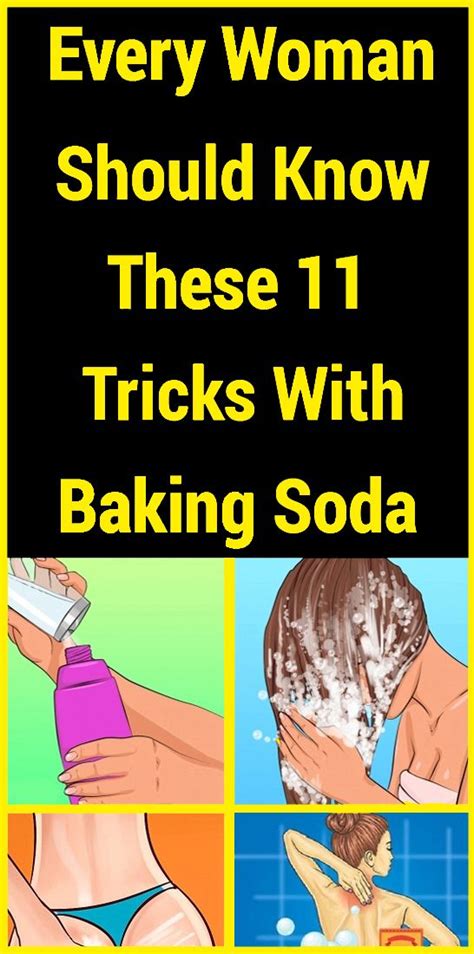 Each Woman Should Know These 11 Tricks With Baking Soda Healthtips V3