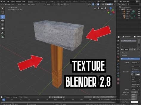 Tutoriel Ajouter Une Texture Sur Blender Youtube