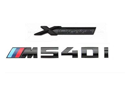 Gloss Black For Bm M Series M I Xdrive Emblem Trunk Sticker Badge