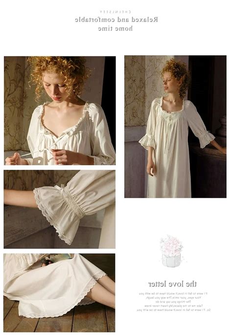 Victorian Nightgown Edwardian Clothing Antique Night Gown Vintage