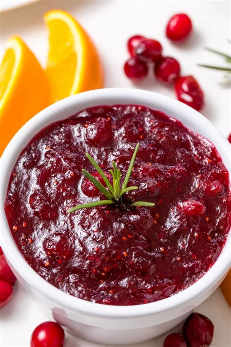 Sweet And Simple Cranberry Sauce To Make Your Holiday Dinner Complete