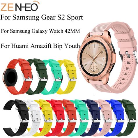 Correa De Silicona Deportiva De Mm Para Samsung Galaxy Watch Pulsera