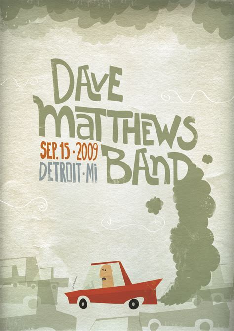 Dave Matthews Band poster by Ike3d on DeviantArt